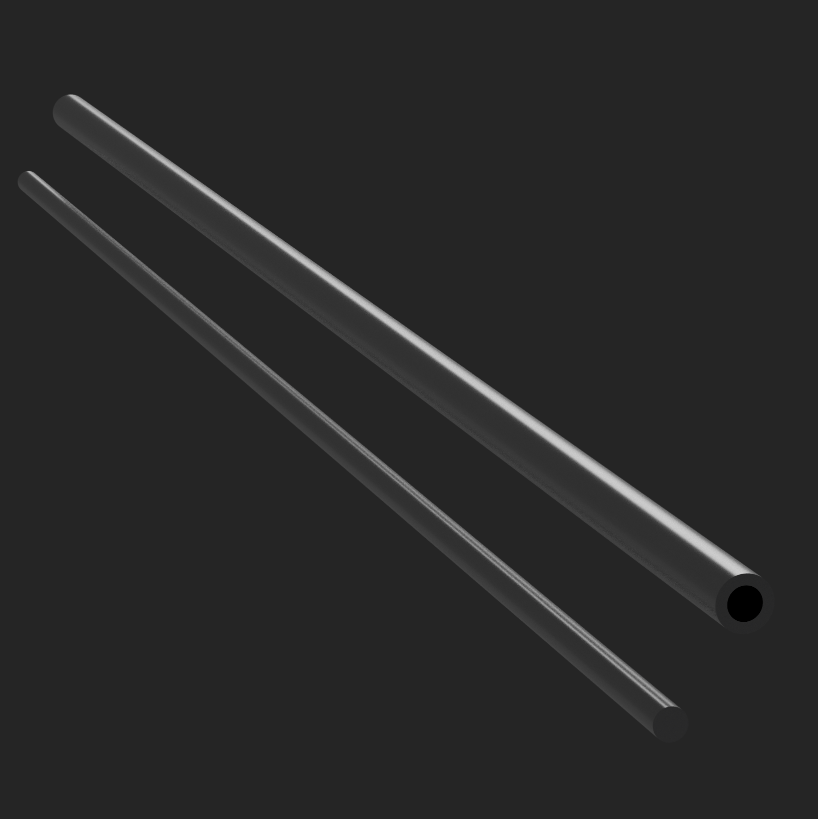 Modelo Polylactico .43R Unthreaded Rifle Barrel and Ramrod